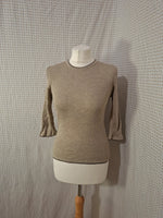 Pull beige C&A - Taille S - 36