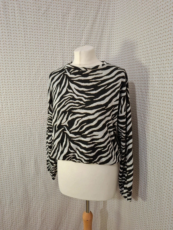 Top pull zèbre Tiffosi - Taille M - 38