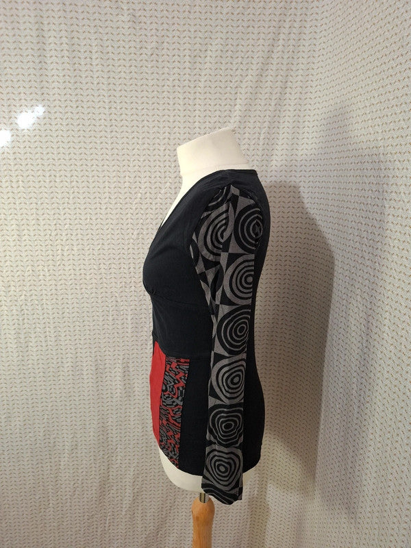 Blouse noir Desigual - Taille L - 40