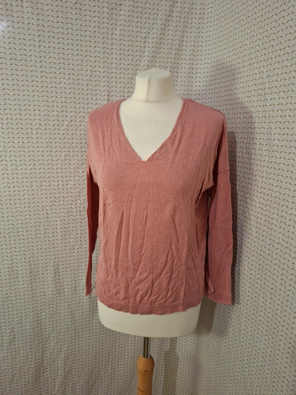 Pull rose léger Camaïeu - Taille L - 40