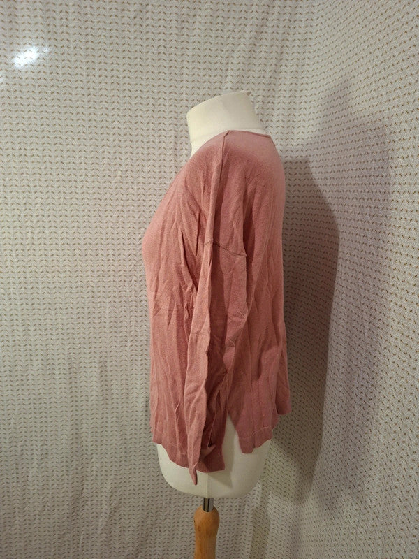 Pull rose léger Camaïeu - Taille L - 40