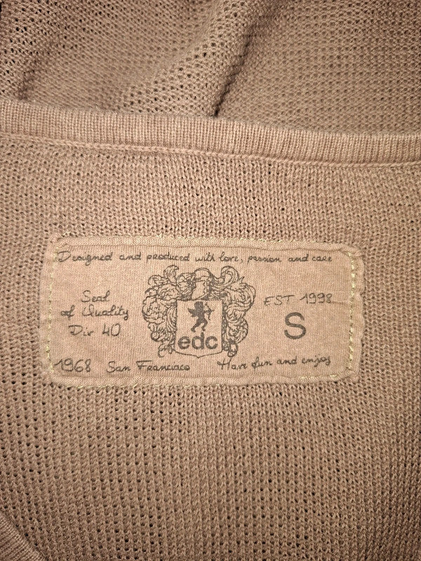 Pull léger marron Edc - Taille S - 36