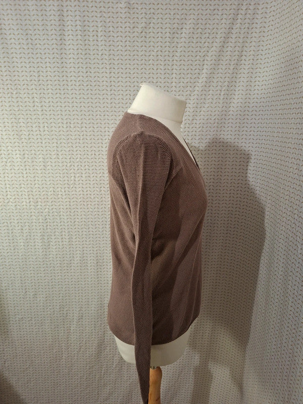 Pull léger marron Edc - Taille S - 36