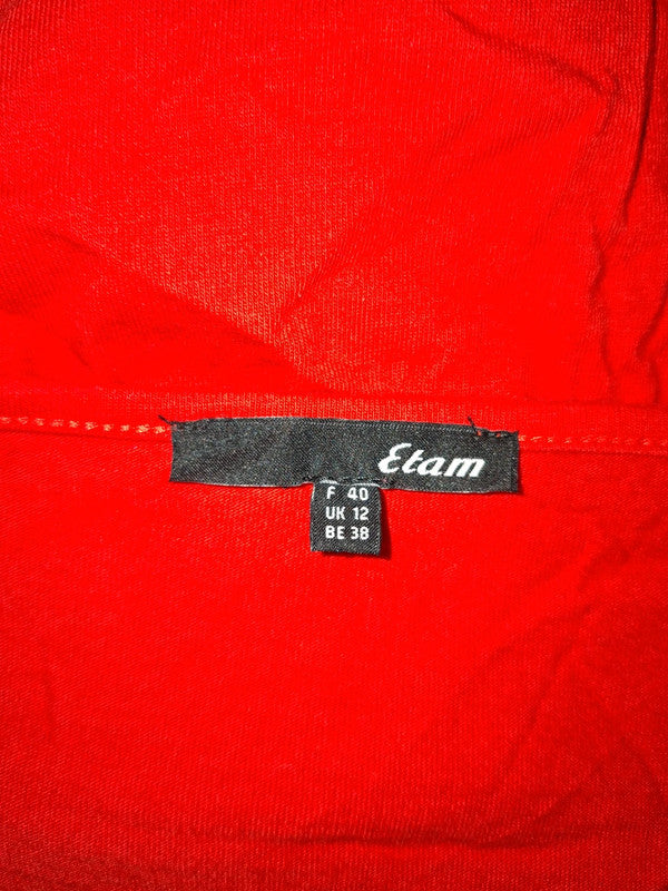 Haut rouge Etam - Taille L - 40