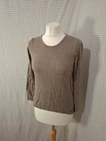 Blouse marron Edc - Taille XS - 34