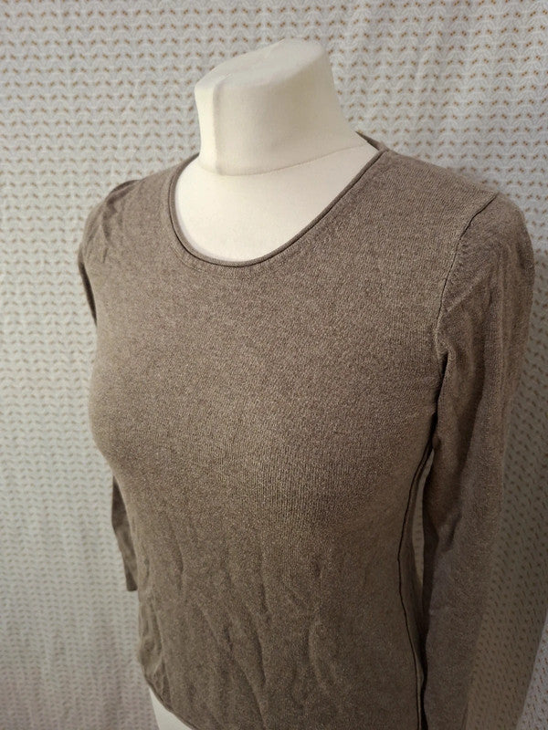 Blouse marron Edc - Taille XS - 34