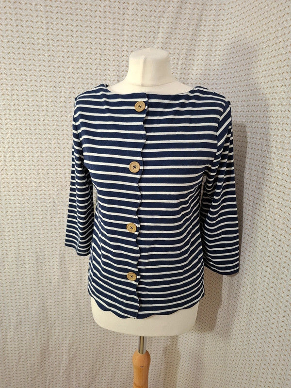 Pull rayé marin Mademoiselle-Élégance - Taille S - 36