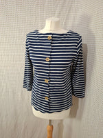 Pull rayé marin Mademoiselle-Élégance - Taille S - 36