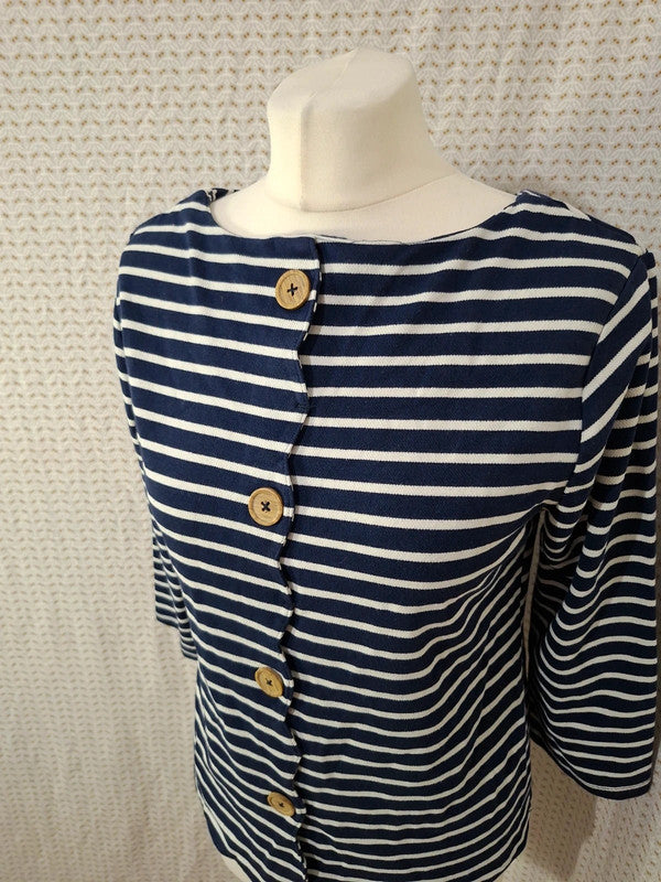 Pull rayé marin Mademoiselle-Élégance - Taille S - 36