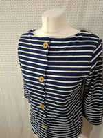 Pull rayé marin Mademoiselle-Élégance - Taille S - 36