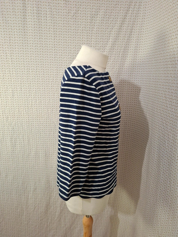 Pull rayé marin Mademoiselle-Élégance - Taille S - 36