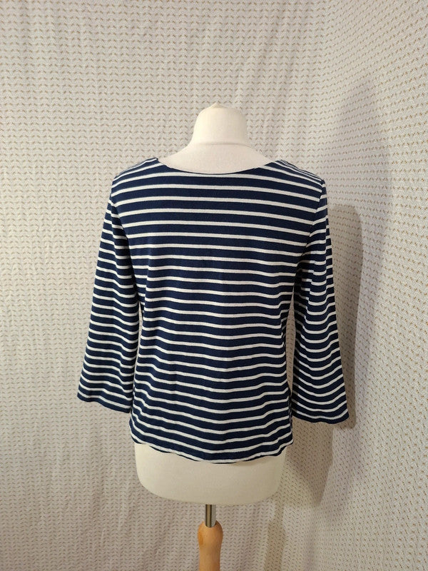 Pull rayé marin Mademoiselle-Élégance - Taille S - 36