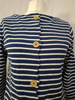 Pull rayé marin Mademoiselle-Élégance - Taille S - 36