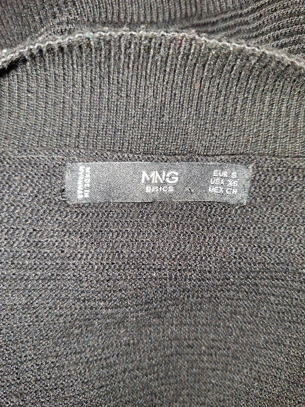 Pull noir over size MNG - Taille S - 36