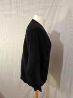 Pull noir over size MNG - Taille S - 36