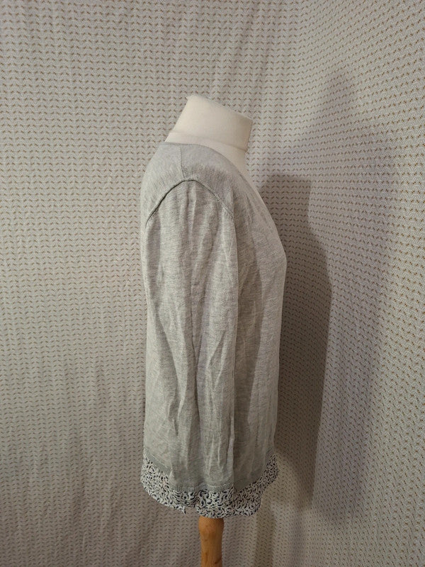 Blouse grise Season - Taille L - 40