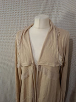 Cardigan beige Double Jeu - Taille XL - 42