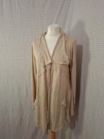 Cardigan beige Double Jeu - Taille XL - 42