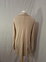 Cardigan beige Double Jeu - Taille XL - 42