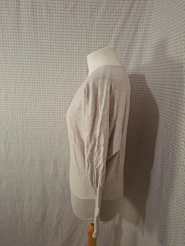 Pull beige Cache Cache - Taille L - 40