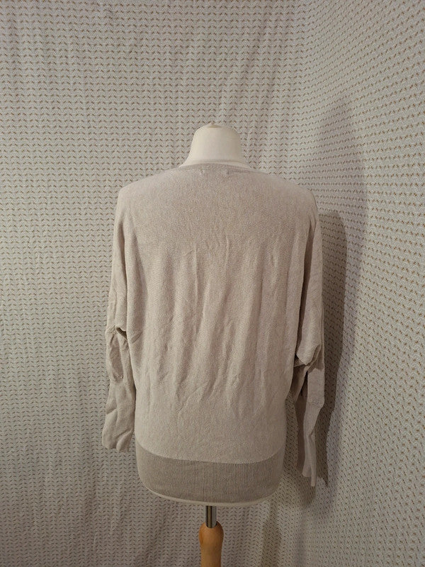 Pull beige Cache Cache - Taille L - 40