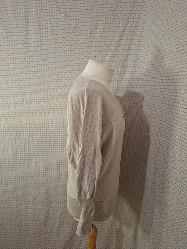 Pull beige Cache Cache - Taille L - 40