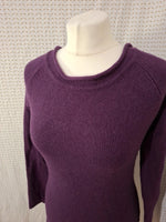Pull violet - marque inconnue - Taille M - 38