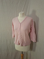 Gilet rose - marque inconnue - Taille S - 36