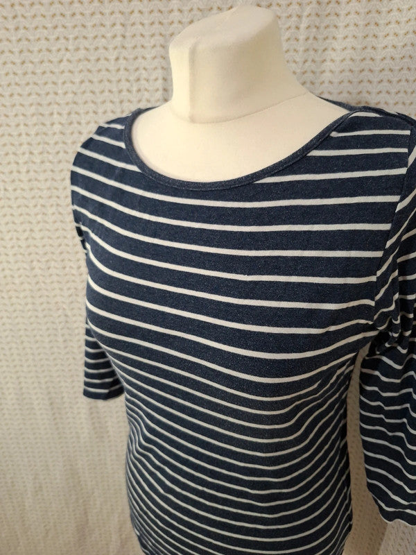 Pull rayé marin TEX - Taille L - 40