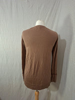 Cardigan marron Massimo Dutti - Taille S - 36