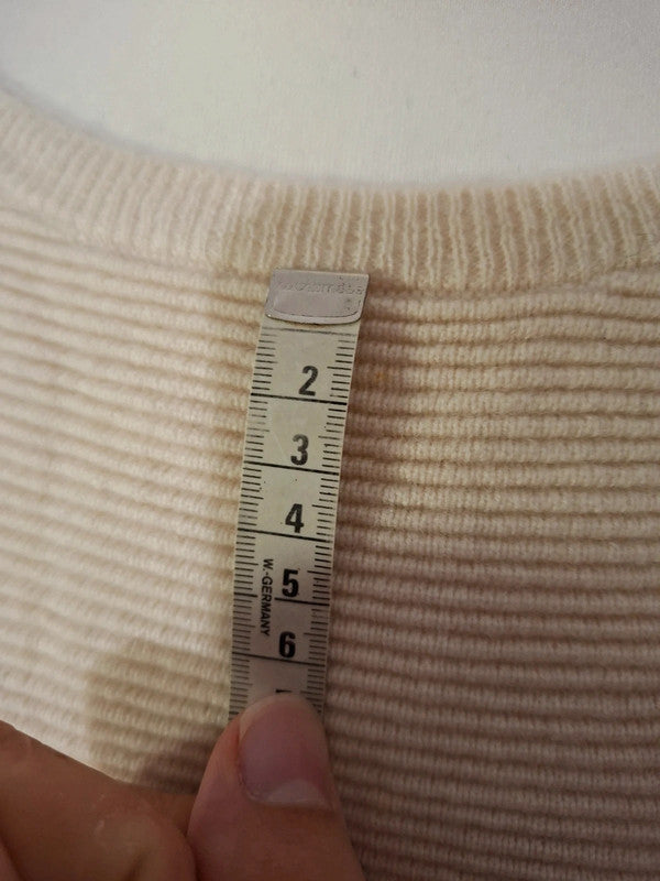 Pull crème Monoprix - Taille XS - 34