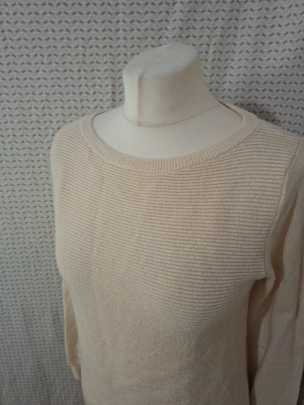 Pull crème Monoprix - Taille XS - 34