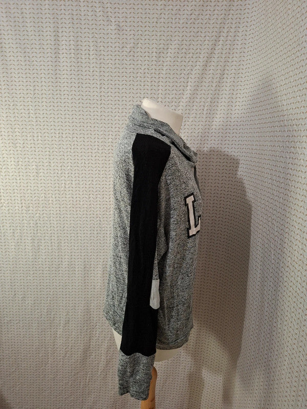 Pull gris Love Kiabi - Taille M - 38