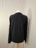 Pull noir léopard H&M - Taille M - 38