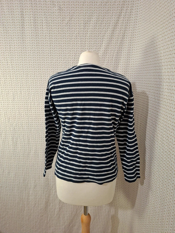 Pull rayé marin Wins Nautic - Taille M - 38