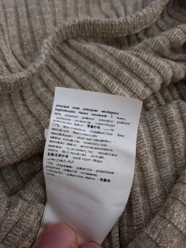 Top doré brillant Promod - Taille S - 36