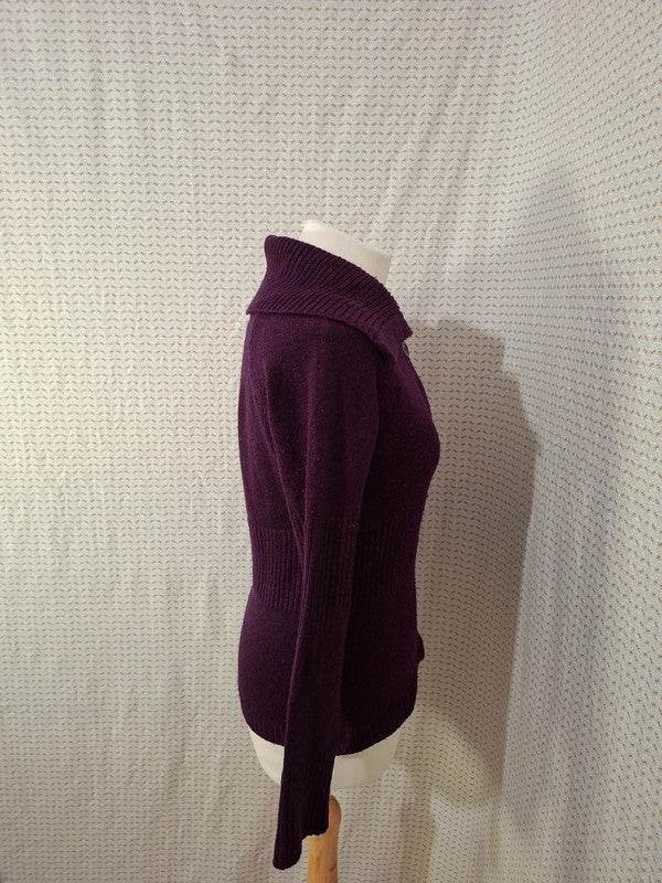 Pull violet Zara - Taille M - 38