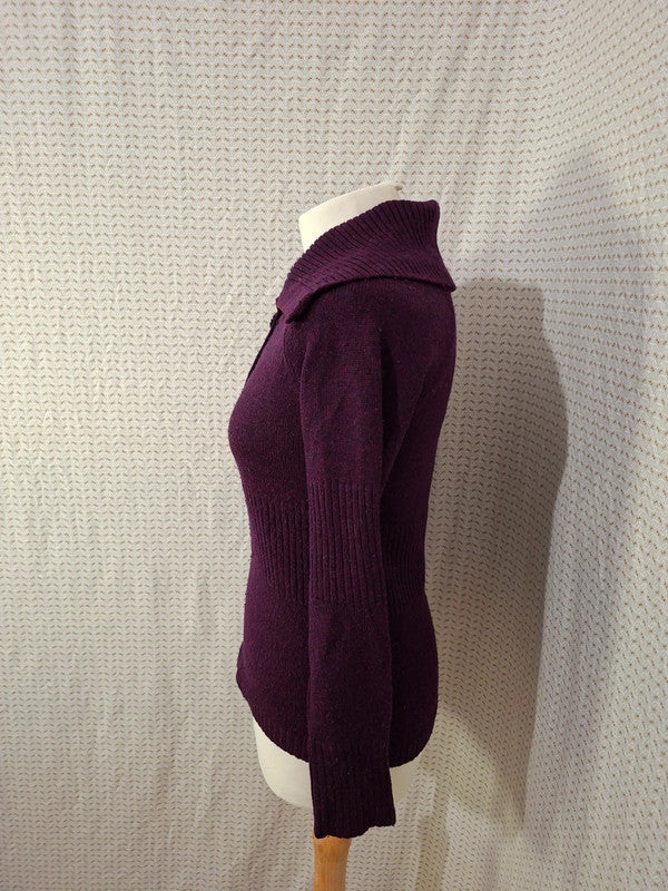 Pull violet Zara - Taille M - 38