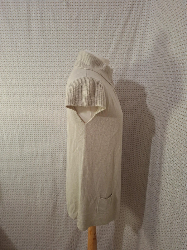 Cardigan long beige Promod - Taille XL - 42