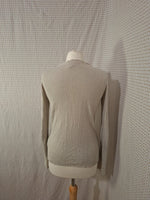 Pull brillant beige Uniqlo - Taille S - 36