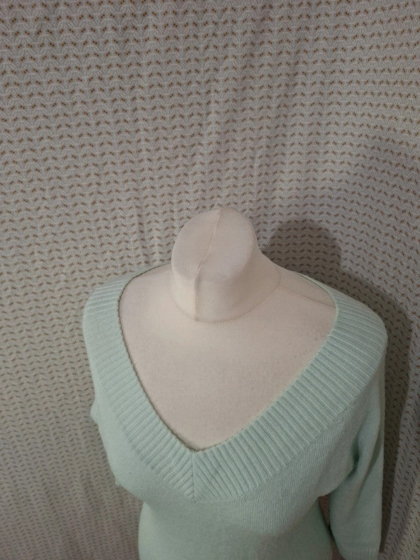 Pull col V menthe Off-Lésson - Taille M - 38