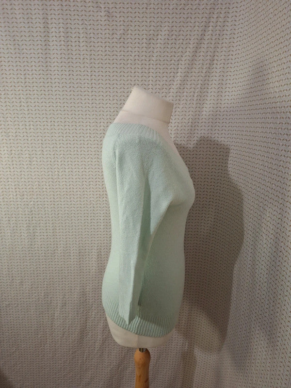 Pull col V menthe Off-Lésson - Taille M - 38