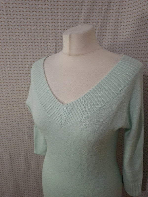 Pull col V menthe Off-Lésson - Taille M - 38