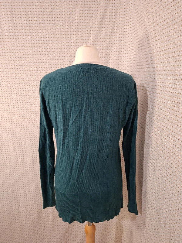 Pull vert léger Mango - Taille S - 36