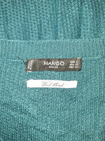 Pull vert léger Mango - Taille S - 36