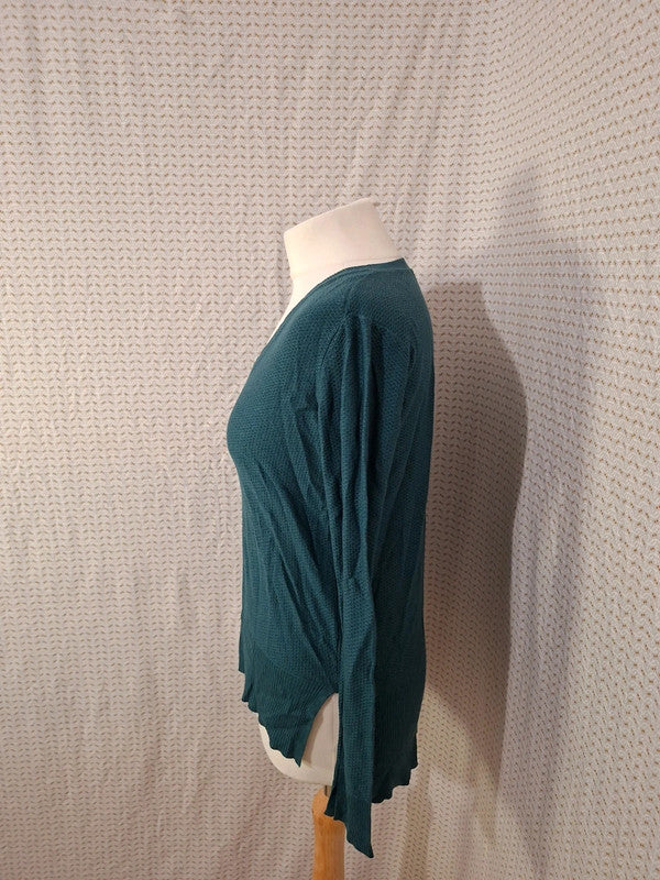 Pull vert léger Mango - Taille S - 36