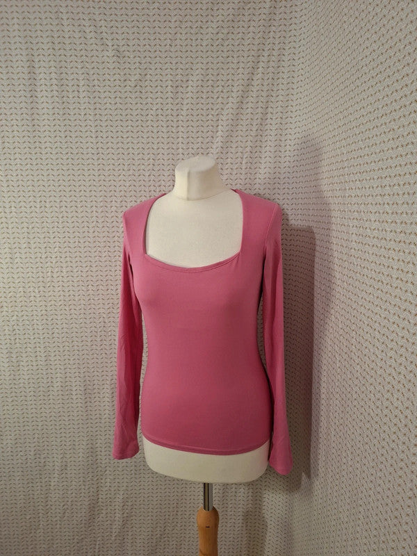 Pull léger rose H&M - Taille S - 36
