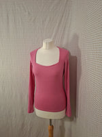 Pull léger rose H&M - Taille S - 36