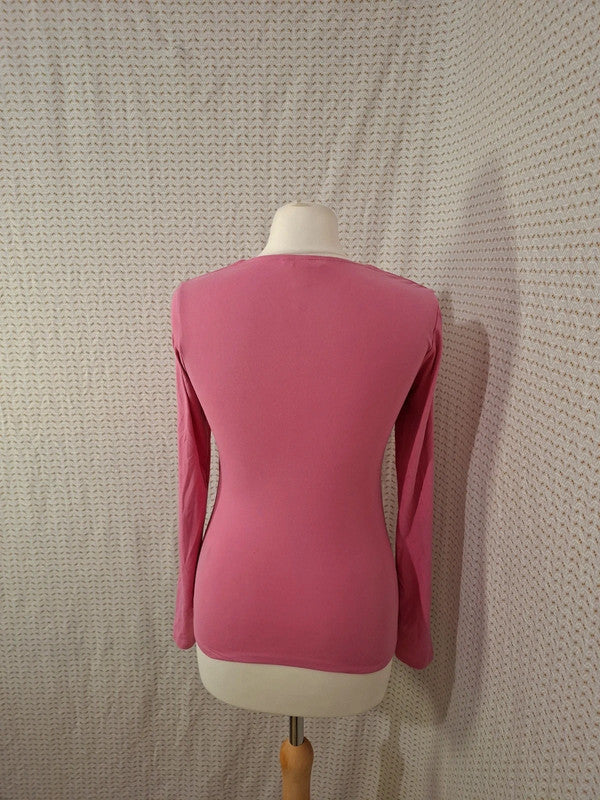 Pull léger rose H&M - Taille S - 36