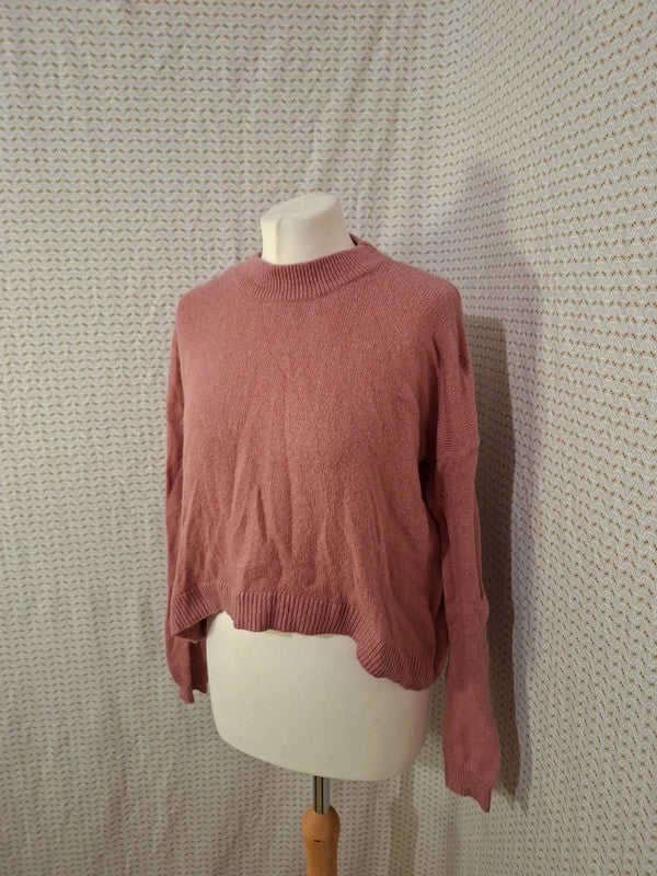Top pull rose H&M - Taille M - 38